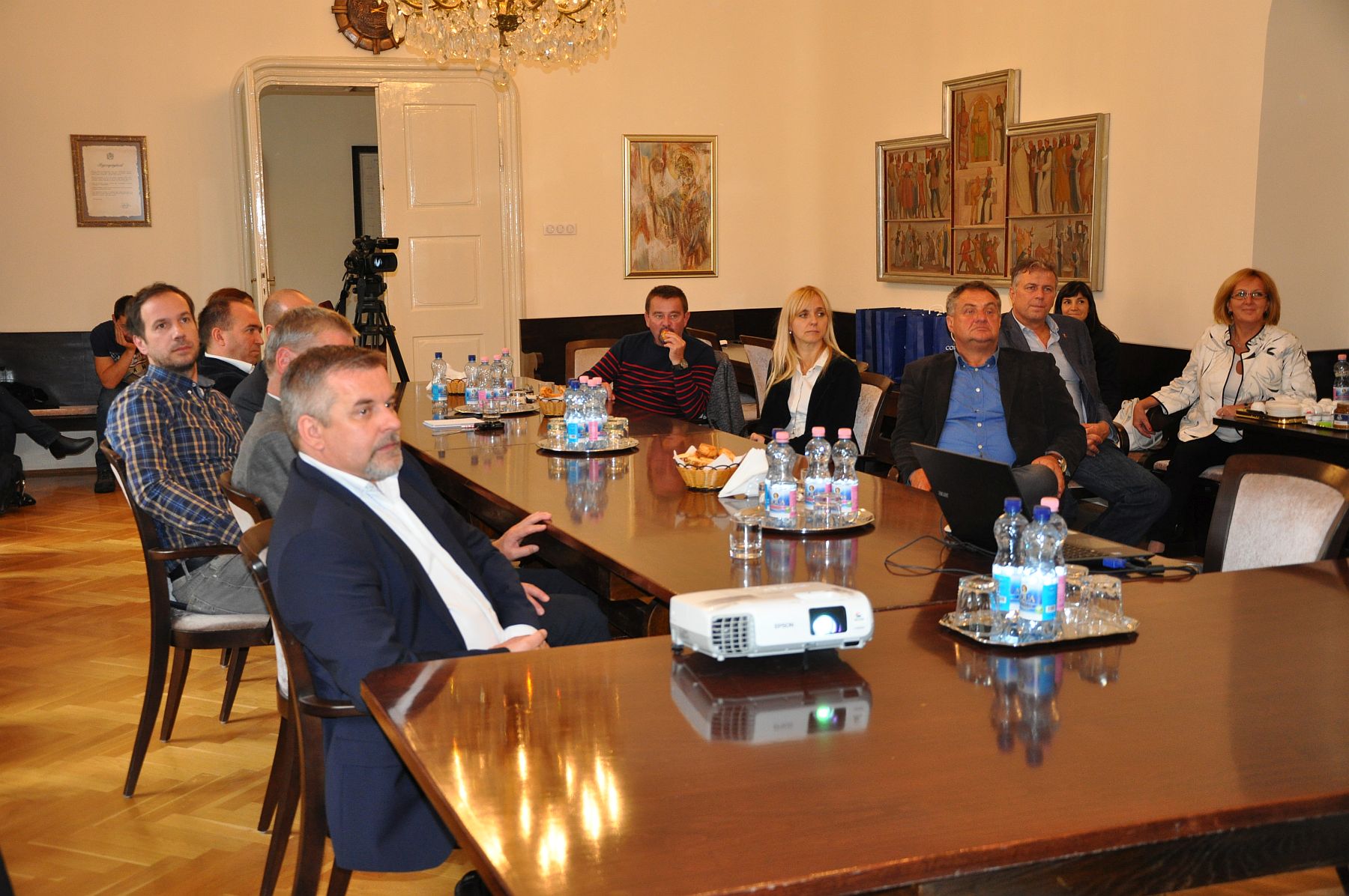 Megbeszélés a sportközgazdász mesterszak duális partnereivel a Városházán